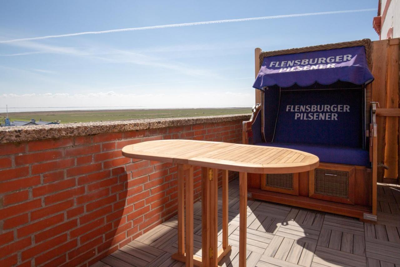 Heimathafen Ueber Hafen-Pub Apartment Pellworm Ngoại thất bức ảnh